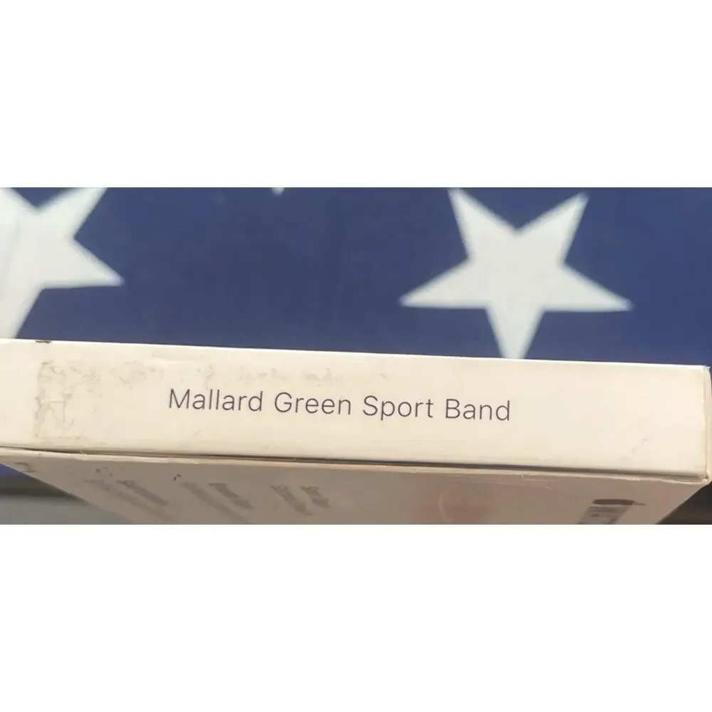 Apple Watch Band 40mm Sport Band Mallard Green Regular OEM NEW FAST SHIP